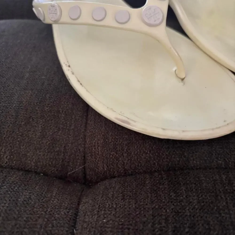 Tory burch white cream
